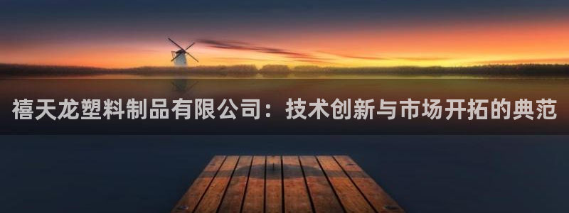 太阳集团sungroup：禧天龙塑料制品有限公司：技术创新与