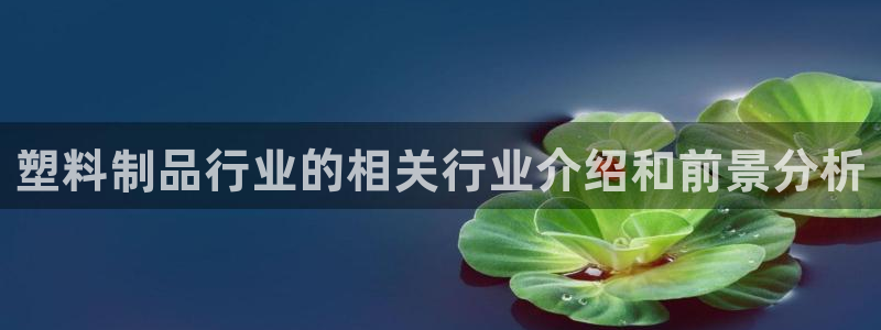 太阳集团手机app：塑料制品行业的相关行业介绍和前景分析