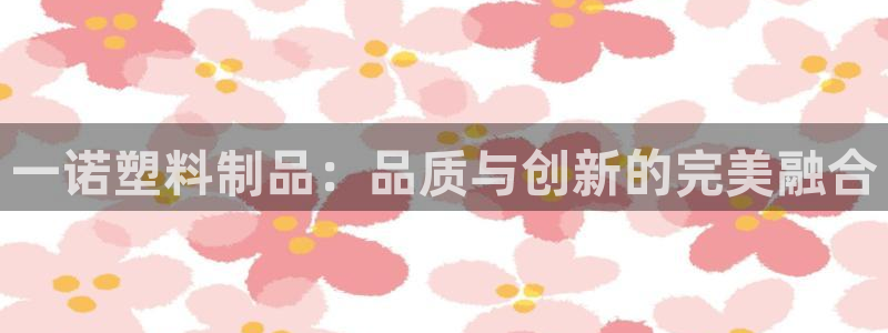太阳app官方下载：一诺塑料制品：品质与创新的完美融合