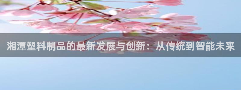 太阳集团控股有限公司：湘潭塑料制品的最新发展与创新：从传统到