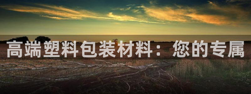 太阳成集团网站取款：高端塑料包装材料：您的专属