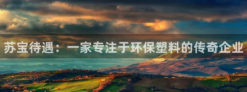 太阳gg官网登录：苏宝待遇：一家专注于环保塑料的传奇企业